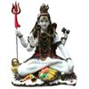 Shiva Statue, Large 21 inches Shiv Murti, Hindu Yogi God Mahadev Idol, Big Marble Shankar Sculpture, Bholenath Figurine, Supreme Lord of meditation, Living Room Temple Pooja Housewarming Gifts view 1