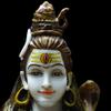 Shiva Statue, Large 21 inches Shiv Murti, Hindu Yogi God Mahadev Idol, Big Marble Shankar Sculpture, Bholenath Figurine, Supreme Lord of meditation, Living Room Temple Pooja Housewarming Gifts view 3