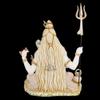 Shiva Statue, Large 21 inches Shiv Murti, Hindu Yogi God Mahadev Idol, Big Marble Shankar Sculpture, Bholenath Figurine, Supreme Lord of meditation, Living Room Temple Pooja Housewarming Gifts view 4