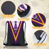 Saintrygo 24 Pieces Magical Wizard School Party Favor Bags Magical Themed Party Goodie Bags Drawstring Backpack Wizard Gift Backpack Dress up Novelty Decorations Supplies for Kids(Novel Style) view 4