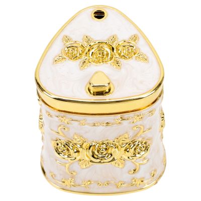Happyyami Decorative Toothpick Storage Box Elegant European Style Retro Toothpick Holder for Home and Kitchen for Fruits and Appetizers Design Beautiful Colors
