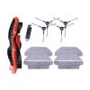 Youngran Replacement Side Roller Brush Mop Cloths Kit Compatible for Xiaomi STYJ02YM Robot Vacuum Cleaner Spare Parts Accessories Leisurely (Color : XM053) view 1
