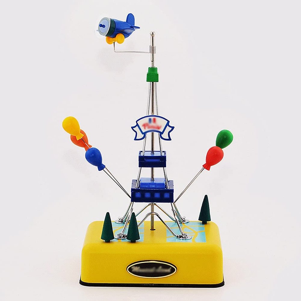 BBZY Music Box Music Box Rotating Musical Box Creative Ferris Wheel Birthday Gift Holiday Dining Table Living Room Decoration Decoration Christmas Valentine Housewarming Gift (Size : D)