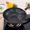 Mumusuki Oil Drain Rack, Stainless Steel Semi Circular Oil Strainer Shelf for Frying Pan Multi Function Steam Rack Food Cooling Rack for Fried Food(L 16 * 33.5cm/6.3 * 13.2in) view 4