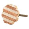 Indian Shelf 6 Pieces Wood Resin Drawer Knobs for Cabinet Dresser view 1