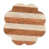 Indian Shelf 6 Pieces Wood Resin Drawer Knobs for Cabinet Dresser view 2