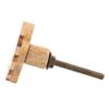 Indian Shelf 6 Pieces Wood Resin Drawer Knobs for Cabinet Dresser view 3