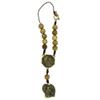 Brazilian Saint Michael and Saint Christopher One Decade Rosary with Clasp | Catholic Rearview Mirror Ornament | Great Religious Gift for Confirmation and Graduation view 1
