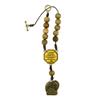 Brazilian Saint Michael and Saint Christopher One Decade Rosary with Clasp | Catholic Rearview Mirror Ornament | Great Religious Gift for Confirmation and Graduation view 2