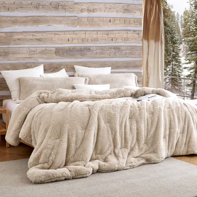 Byourbed Coma Inducer Oversized Full Comforter - The Original Plush - White Sand