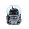 London 3D Musical Snow Globe Romantic Gift Souvenir Decor for Home Office 5 1/2" (Silver) view 1