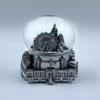 London 3D Musical Snow Globe Romantic Gift Souvenir Decor for Home Office 5 1/2" (Silver) view 3