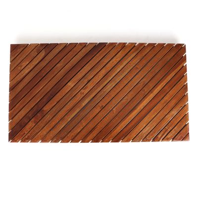 Belari Teak Shower Mat - Teak Bath Mat - Wood Bath Mat - Wood Shower Mat - Teak Doormat/Sauna Mat (Voyage)