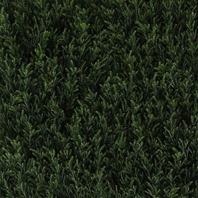 3rd Street Inn Grass Wall - Greenery Privacy Fence Covering - Accent Wall Panel - Green Grass Backdrop - Artificial Wall Panel - Indoor Outdoor Decor (2, Wintergreen)