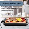 OVENTE Electric Indoor Grill with 15x10 Inch Non-Stick Cooking Surface, 1200W Fast Heat Up Power, Adjustable Temperature, Removable and Dishwasher Safe Grilling Plate and Drip Tray, Copper GD1510NLCO view 2