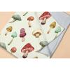 Avalokitesvara Wild Forest Mushroom Flannel Blanket Super Soft and Warm for Bed Couch Sofa 120x90 Inch for Family view 2