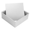 Alvinlite Anodized Aluminum Square Cheesecake Pan with Removable Bottom Non Stick Brownie Chiffon Cake Baking Mold, 1Pack, 8x8x3" view 2