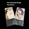 AEGIS 100pcs Photocard Sleeves Love Heart Magic Kpop Card Protector Transparent Trading Cards Sleeves for Magic Photo Card Holographic Foil Cover, 65x90mm view 3