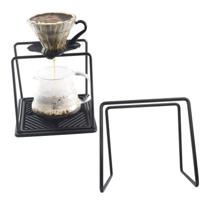 Dripper Stand Manual Coffee Filter Maker Coffee Holder Filter Cup Holder Tea Strainer Stand for Coffee Beer Drink Supplies Black