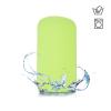 12"x6.4" Microbead Bolster Neck Roll Pillow Comfortable Soft Round Throw Pillow Jelly Bean Bed Pillow,Relax Body, Head, Neck & Shoulders No Pain Rest for Travel Home Sofa Bed (Green) view 2