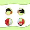 12"x6.4" Microbead Bolster Neck Roll Pillow Comfortable Soft Round Throw Pillow Jelly Bean Bed Pillow,Relax Body, Head, Neck & Shoulders No Pain Rest for Travel Home Sofa Bed (Green) view 4