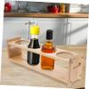 Hemoton Seasoning Storage Rack Condiment Bottle Container Spice Storage Shelf Kitchen Supply Rack Shelf Random Color view 3