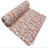 Indian Cotton Queen Bedspreads/Reverisble Throw Blanket Bohemian Bedspread, Bohemian Bedding, Queen Size Kantha Quilt view 2