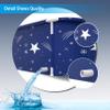53" Extra Large Portable Foldable Bathtub with Cover for Adult, Family SPA Soaking Tub for Small Bathroom, Thicken Multiple Layer Bathtub with Lid for Shower Stall (53" Stars Style) view 4