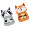 2pcs Animal-Shape Timer Cute Cartoon Design Mechanical Kitchen Reminder Easy Use Baking Timer for Cooking and Management No Batteries Required Random Style view 1