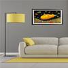 Buyartforless framed yellow submarine art by tom masse 32x22 Non-Flocked Music Art Print Poster view 2