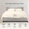 1000-TC King Size 4 Piece Sheet Set - Comfy Sheets - Combed Cotton Hotel Luxury Bed Sheets for Women, Men, Kids & Teens - Deep Pockets Easy-Fits up to 10-12" Mattress (Solid, Ivory) view 4