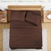 1000-TC King Size 4 Piece Sheet Set - Comfy Sheets - Combed Cotton Hotel Luxury Bed Sheets for Women, Men, Kids & Teens - Deep Pockets Easy-Fits up to 14-16" Mattress (Solid, Chocolate) view 1