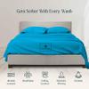 1000-TC King Size 4 Piece Sheet Set - Comfy Sheets - Combed Cotton Hotel Luxury Bed Sheets for Women, Men, Kids & Teens - Deep Pockets Easy-Fits up to 18-21" Mattress (Solid, Turquoise) view 4