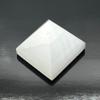 Selenite Pyramid 2 Inch, Taurus & Gemini Birthstone, Crown Chakra view 2