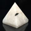 Rutilated Quartz Pyramid 2 Inch Capricorn Birthstone Chakra Balance view 4