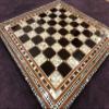 Chess Board Inlaid Mother of Pearl Egyptian Handmade (16.8 inch m11) view 3