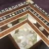 Chess Board Inlaid Mother of Pearl Egyptian Handmade (16.8 inch m11) view 4
