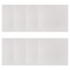 ZHENYANG CAREG Newest Non-Stick Silicone Dehydrator Sheets,Fruit Dehydrator Mats Reusable Steamer Mat Mesh Sheet Compatible with Fruit Dryer 8 Pcs (Color : White) view 1