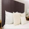 Barn Walls Plum Wine Purple Headboard, Earth Tone, Contemporary Solid Wood Panel, Leans and Sticks on Wall, Smooth Finish, Rattle Free, Full Size view 4