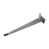Prolinemax 10" Slatwall Shelf Bracket Knife Shelf Display Shelf, Metal, Chrome - Pack 10 view 4