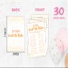 Disfuco Birthday Would She Rather - Birthday Game Cards - party game - 30cards  Birthday Card Set - (birth02) view 2