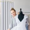 JMCAJIE Portable Dressing Room,Fitting Room for Boutique,Clothing Store Fitting Room,A Women's Clothing Store,C-Shaped Curtain Rod Changing Room,Changing Room Used in Mall and Office, Dressing Room view 2