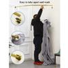 JMCAJIE Portable Dressing Room,Fitting Room for Boutique,Clothing Store Fitting Room,A Women's Clothing Store,C-Shaped Curtain Rod Changing Room,Changing Room Used in Mall and Office, Dressing Room view 4