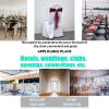 LIZIMI Polyester Stretch Chair Sashes Bands Organza Sash Bows Spandex Bows for Party Birthday Hotel Wedding Banquets Decoration (Burgundy 100 PCS) view 2