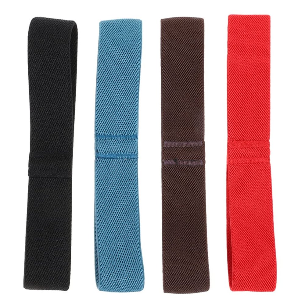 Hemoton 4pcs Nylon Elastic Lunch Box Fixing Straps Bands for Bento Containers for School Office and Outdoor Meals Colors