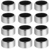 Cabilock Stainless Steel Wine Bottle Collar Drip Rings Leakproof Wine Drip Stop Device for Home Bar Party Use 12 Pieces view 1