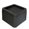 DuraCasa 3 Inch Bed Risers - Heavy-Duty Couch/Furniture Risers, Stackable, Fits Up to 5.5 Inch Bed Leg, Creates an Additional 3 Inches of Height or Storage! Table or Sofa Riser (6, 3 Inch Black) view 1