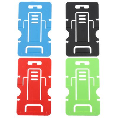 Hemobllo 100pcs Phone Stands Compact Mobile Holder for Desk Use Lightweight and Support for Smartphones and Tablets for Office and Home