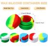 Outus 100 Pcs 2 ml Silicone Wax Containers, Colored view 2