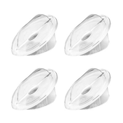 4pcs Transparent Acrylic Electric Pepper Mill Dust Covers Pepper Mill Dust Covers Covers Pepper Salt Pepper Mill Accessory Replacement Lids Kitchen Gadget Supplies